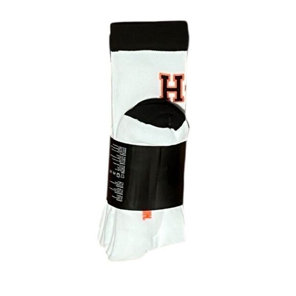 Harley-Davidson Wolverine White and Black Riding Socks, 2 Pairs, Size L, NWT - Picture 3 of 6